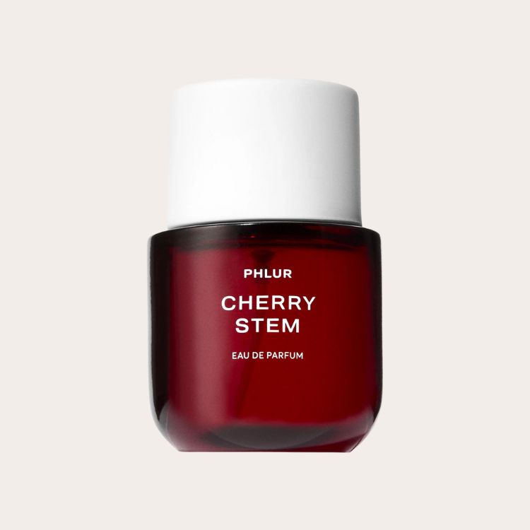 Phlur Cherry Stem Eau de Parfum bottle.