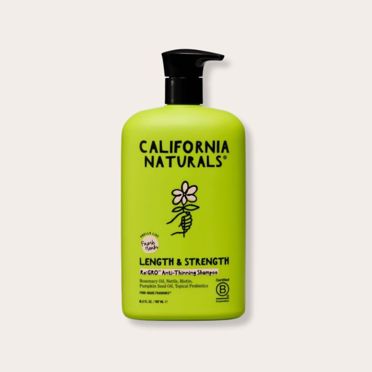 California Naturals Anti-Thinning Regrowth Shampoo.