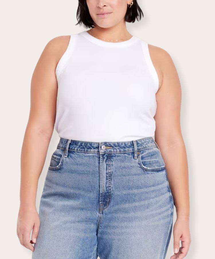 Old Navy Snug Crop Tank Top.