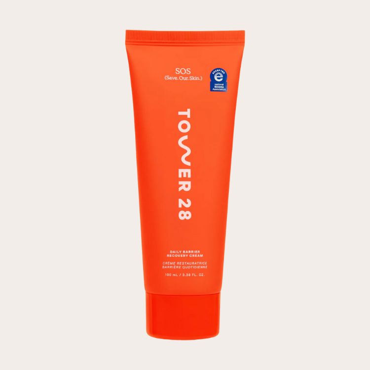 Tower 28 SOS Daily Recovery Moisturizer tube.
