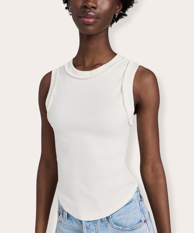 Free People Kate Tee tank style.