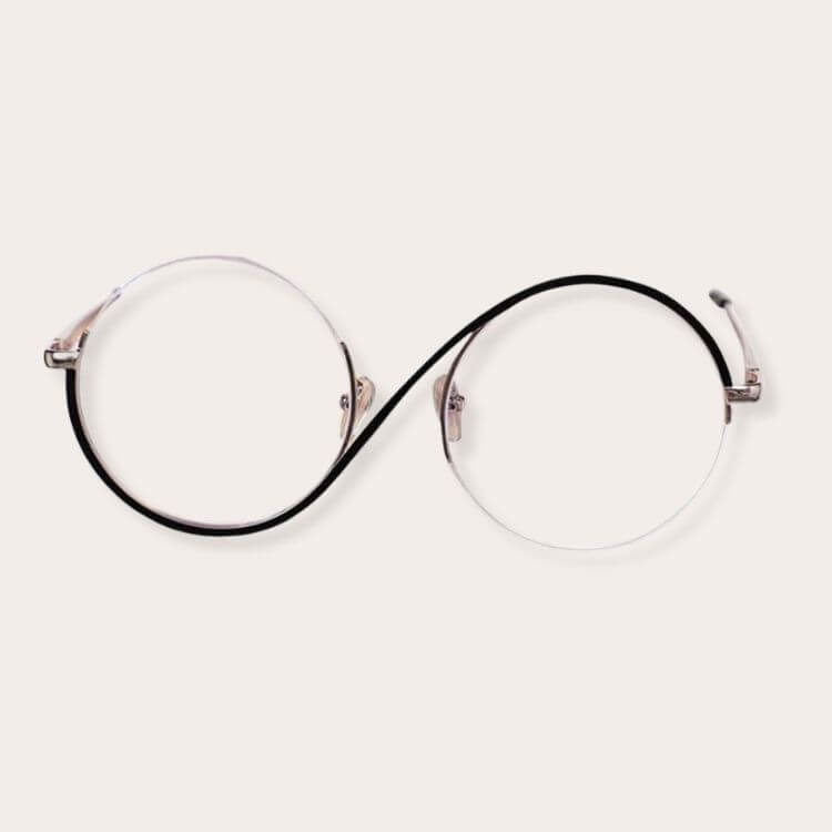 Small round Elphaba-style glasses