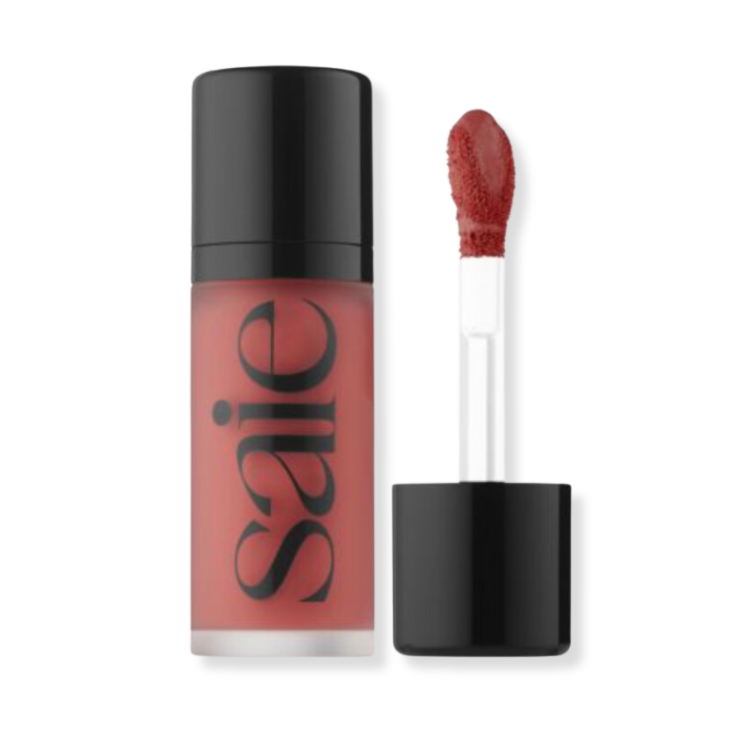 Product shot of Saie Dew Blush in the shade Spicy.