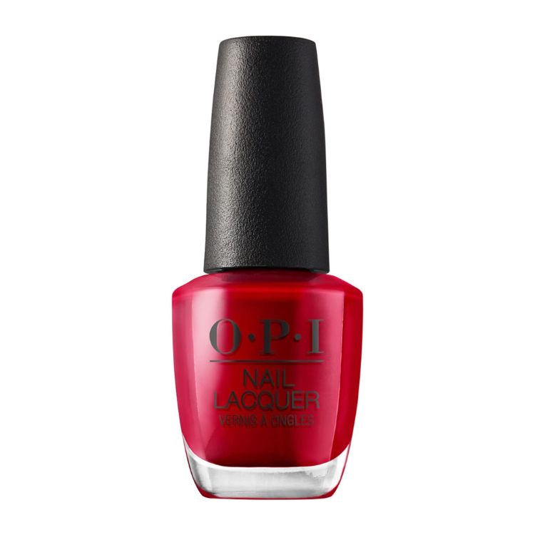 OPI Color So Hot It Berns nail polish bottle.