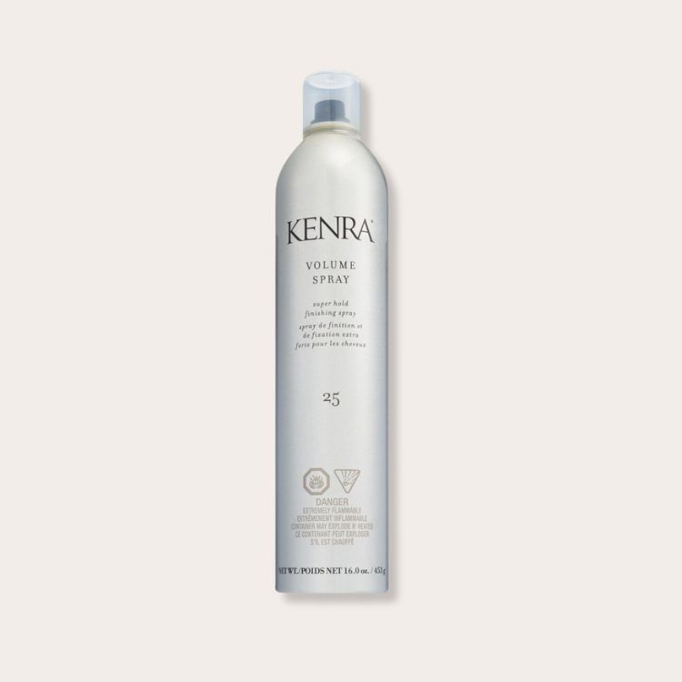 Kenra Volume 25 Spray hairspray can.
