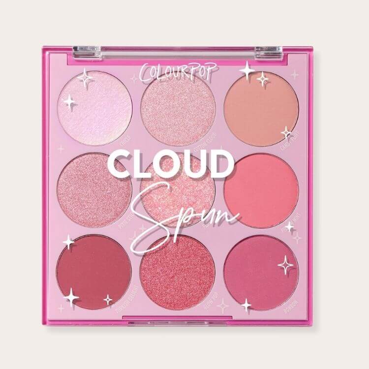 Sparkly glitter eyeshadow palette