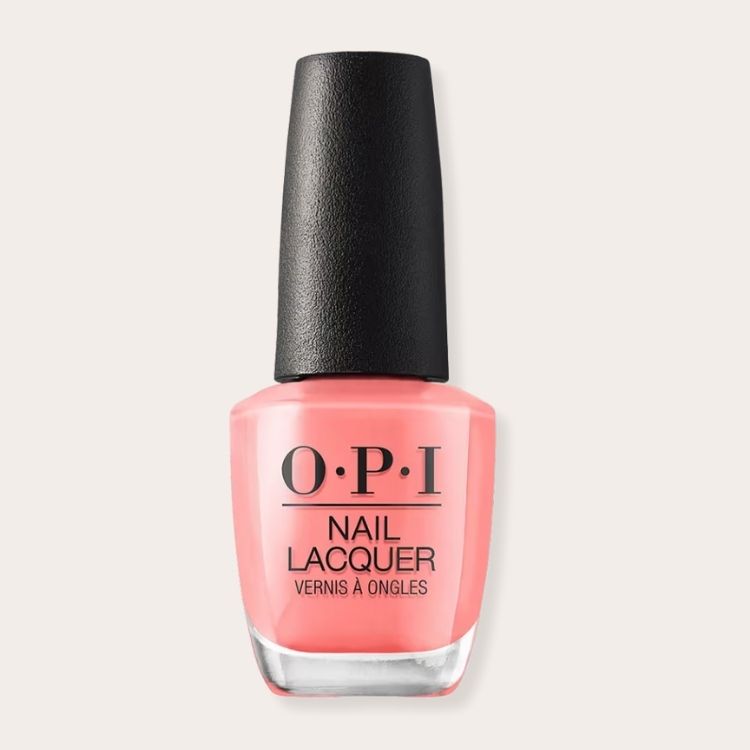 OPI nail polish bottle in the shade Got Myself into a Jam-balaya