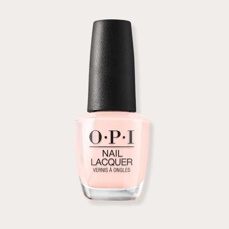 OPI Bubble Bath nail polish bottle.