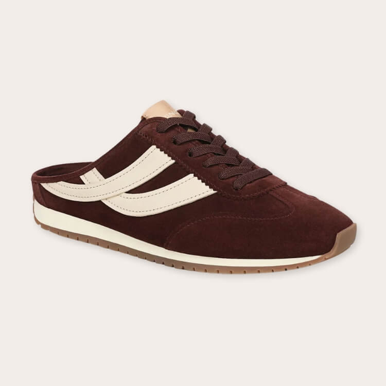 Vince Oasis Runner Mules with a minimal and sleek silhouette.