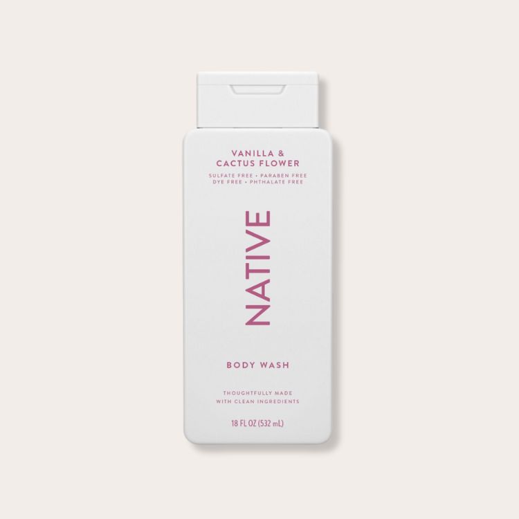 Native Body Wash bottle.