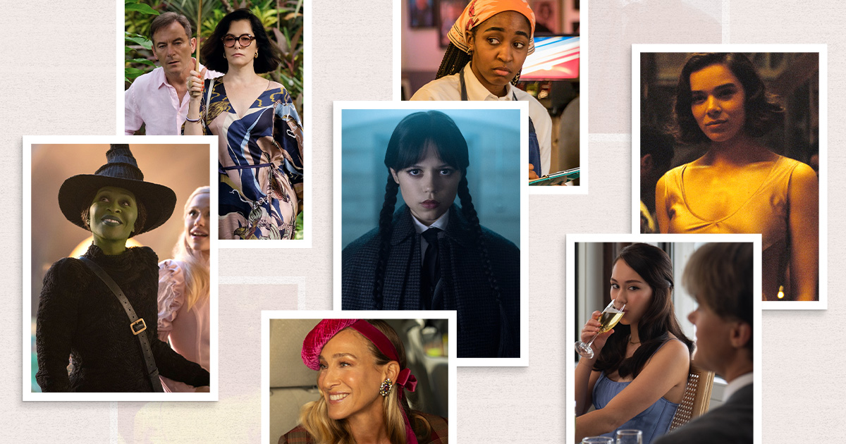 Typography graphic for 2025 Halloween costume trends