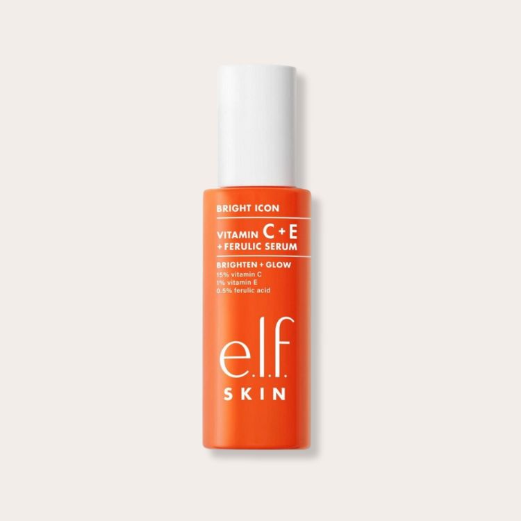 E.l.f. Bright Icon Vitamin C Serum bottle.