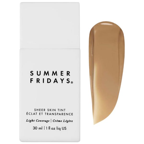 Summer Fridays Sheer Skin Tint packaging.