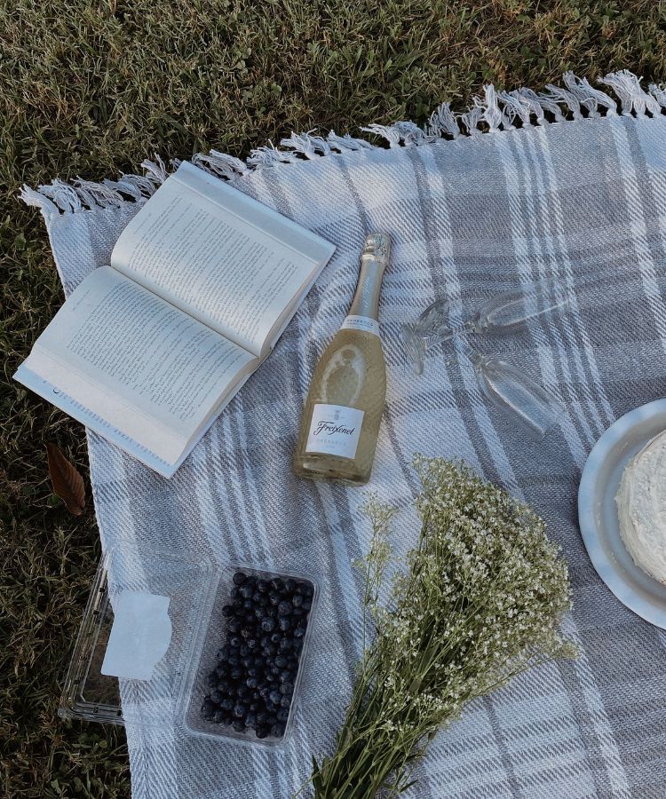 An active lifestyle shot of someone enjoying outdoor exercise in the bright spring sun.