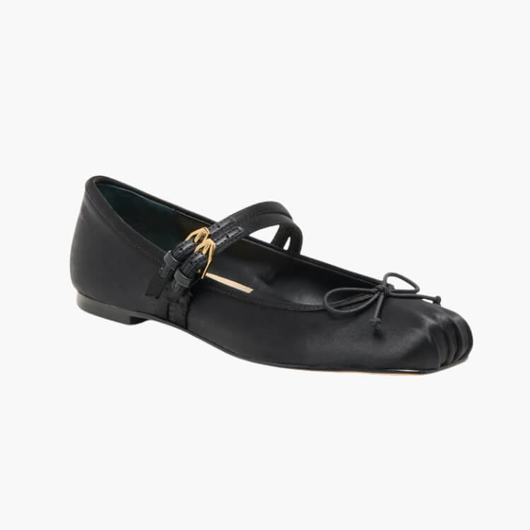 Satin Mary Jane ballet flats from Dolce Vita.
