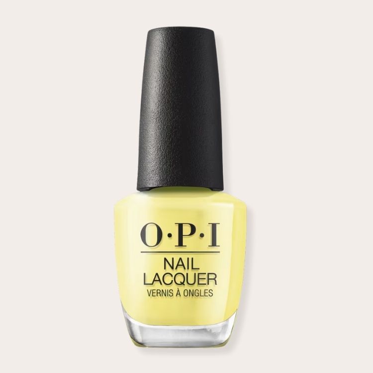 OPI nail polish bottle in the shade Stay Out All Bright