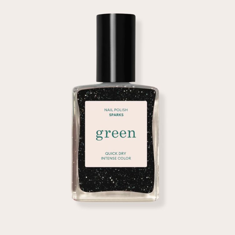Manucurist Sparks nail polish bottle.