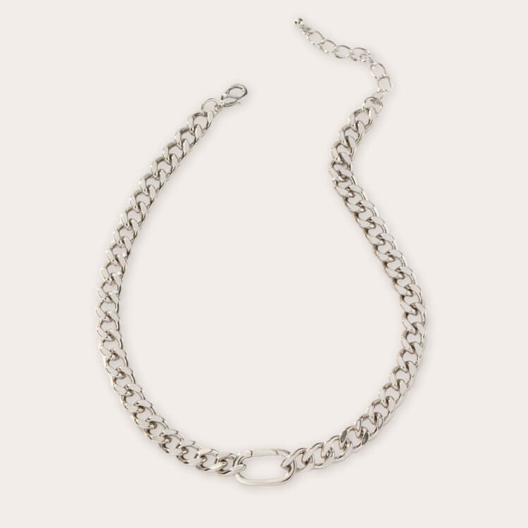 Uncommon James Bold Chain Necklace in silver.
