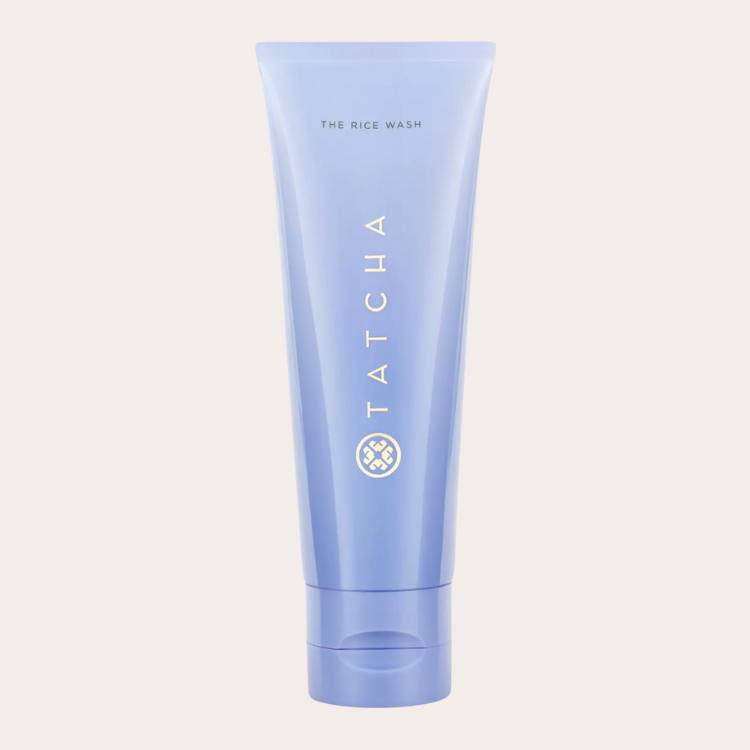 Tatcha The Rice Wash Skin-Softening Cleanser tube.