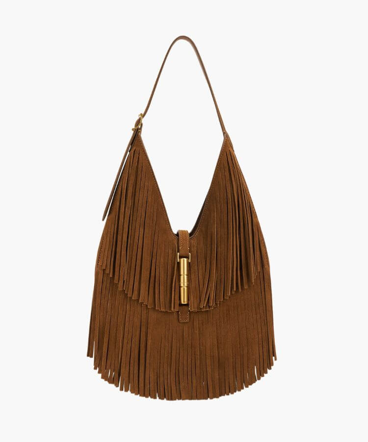Fringe Suede Bag from Charles & Keith.