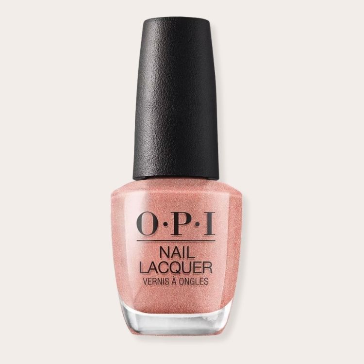 OPI nail polish bottle in the shade Worth A Pretty Penne