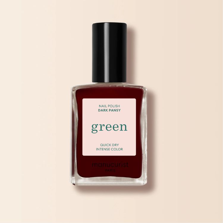 Manucurist Dark Pansy nail polish bottle.