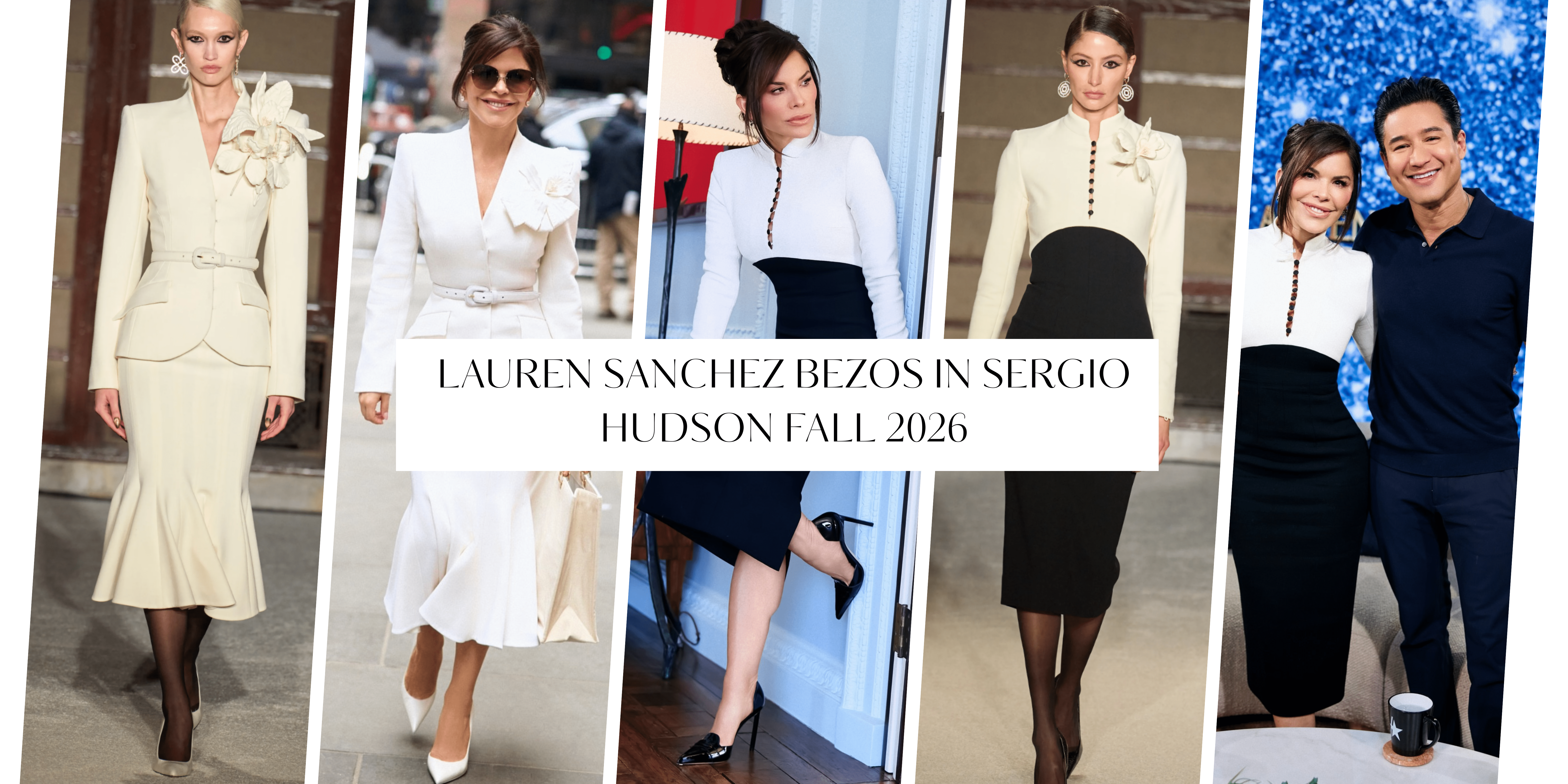 Sergio Hudson Fall 2026: The New Structured Peplum