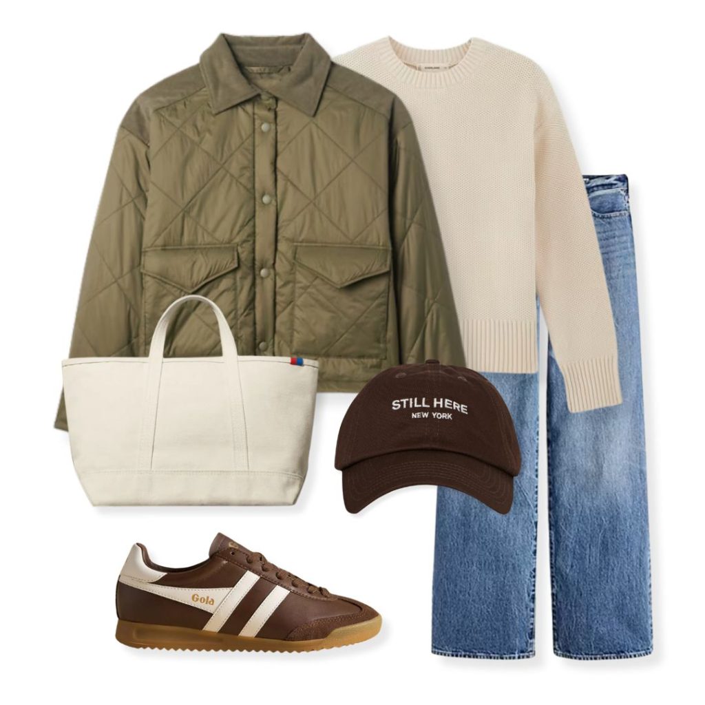 A street style shot of a voluminous pink ruffled skirt paired with a structured winter bodice.