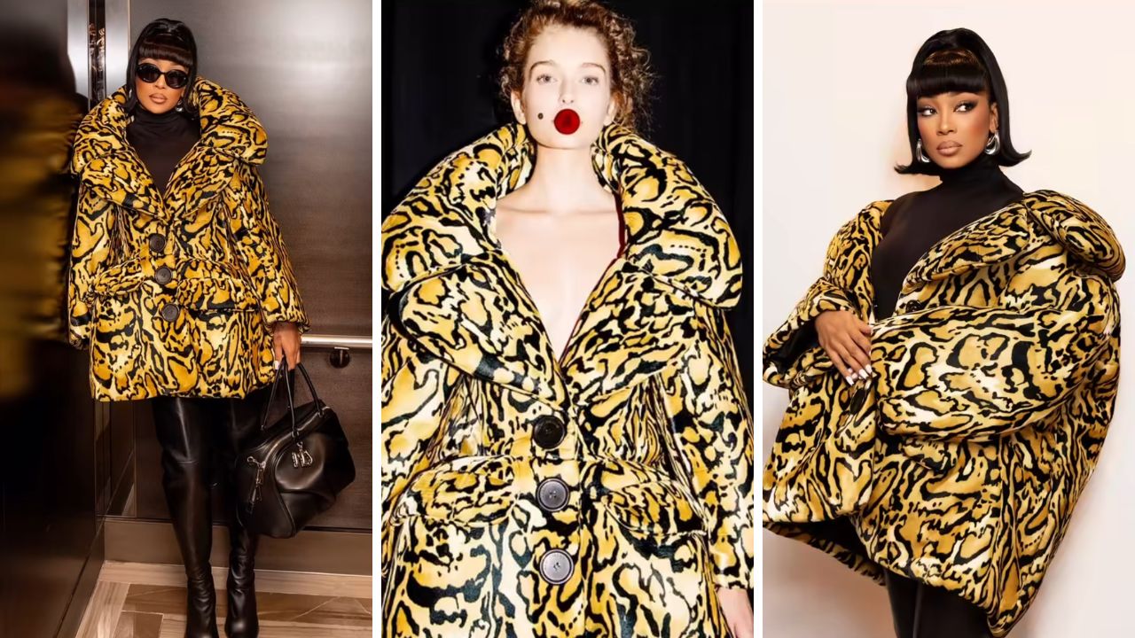 Monica Proves Leopard Print Is Forever at Marc Jacobs Spring 2026 NYFW Show