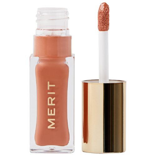 Merit Tinted Lip Oil bottle with a minimalist design.