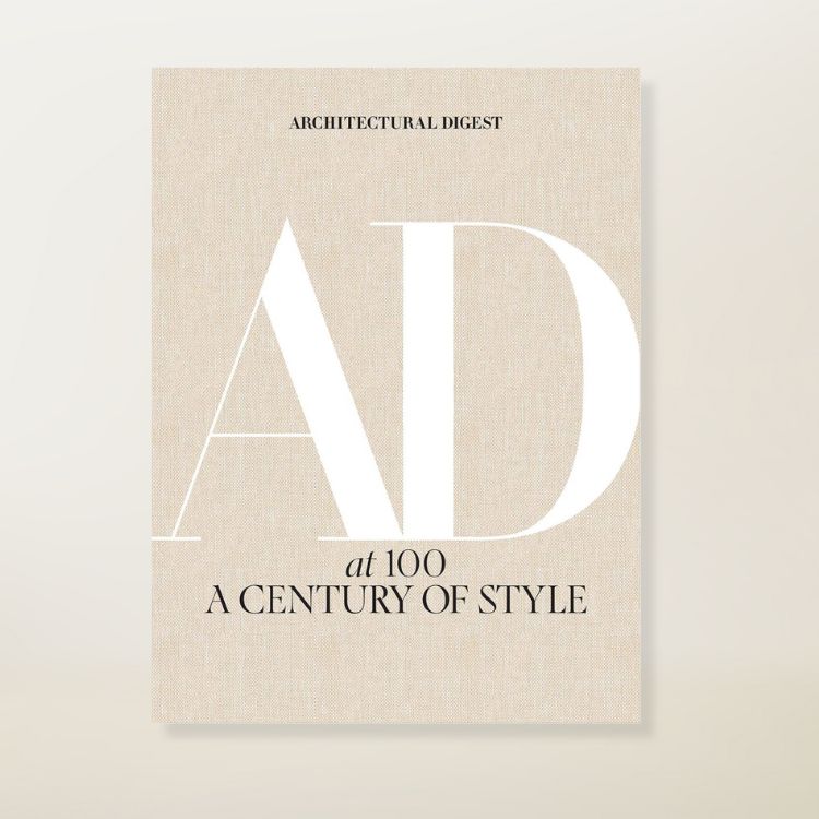Architectural Digest at 100: A Century of Style coffee table book.