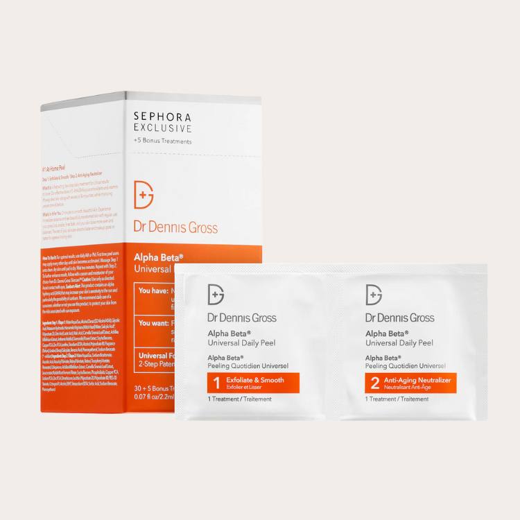 Dr. Dennis Gross Skincare Universal Daily Peel Pads box.