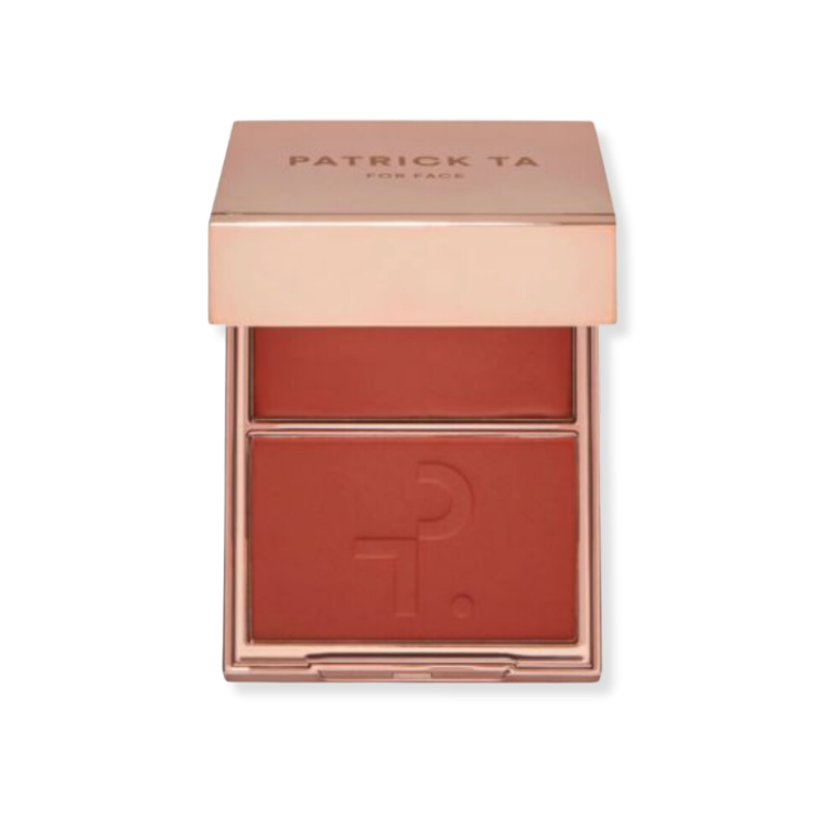 Patrick Ta Crème & Powder Blush Duo in She’s Baked.