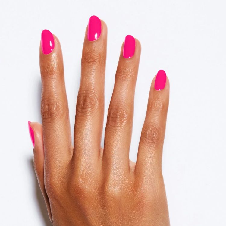 A bottle of Static Nails Liquid Glass Lacquer against a clean background.