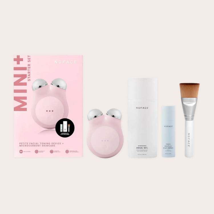 NuFACE Mini+ Petite Facial Toning Device.