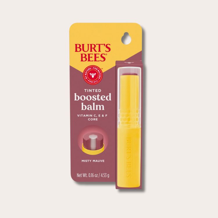Burt's Bees Boosted Balm in Cheeky Cherry.