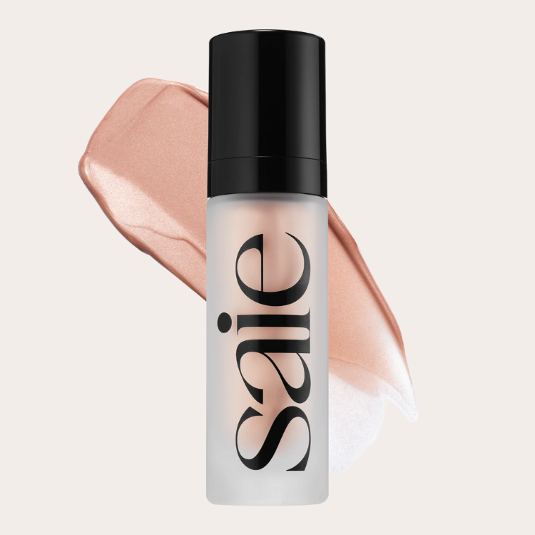 Saie Glowy Super Gel bottle.