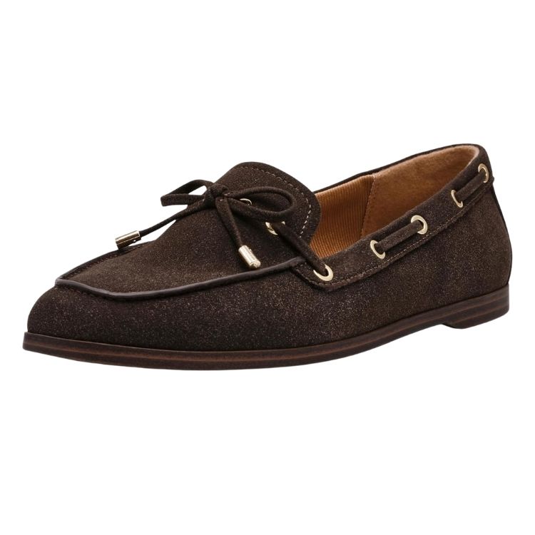Modern tan boat shoes from DV Dolce Vita
