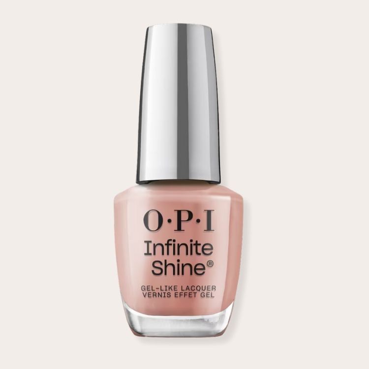 OPI nail polish bottle in the shade Barefoot in Barcelona